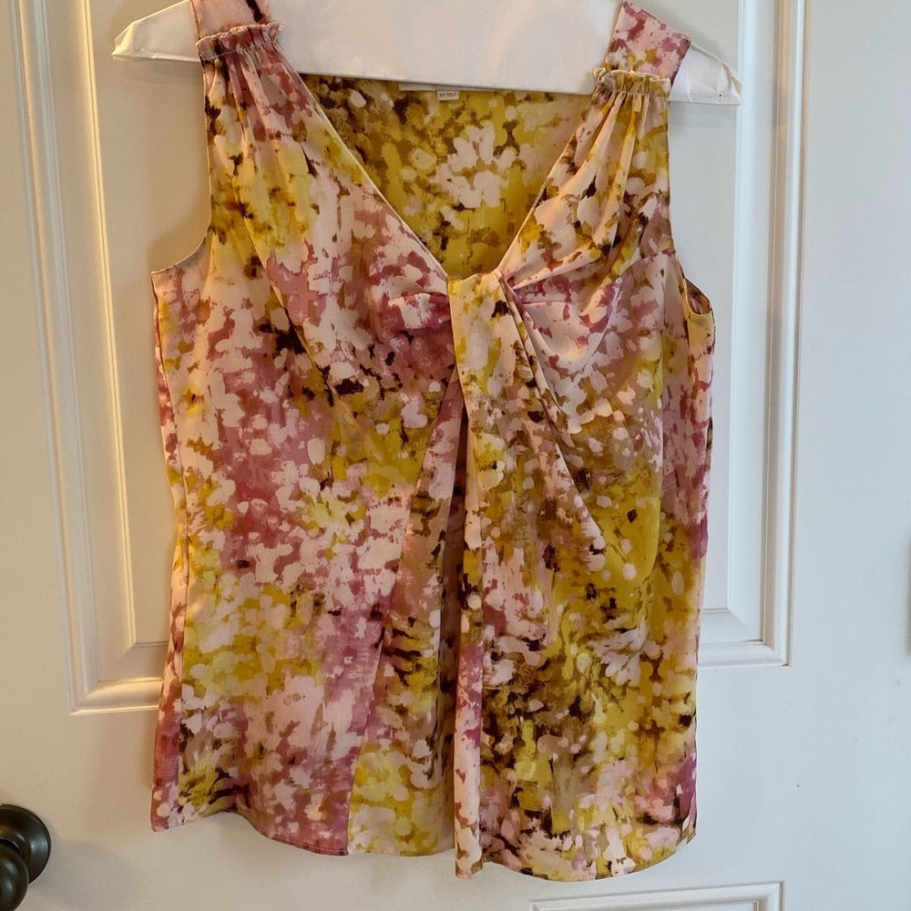 Loft petite Women's Multicolor Sleeveless Top